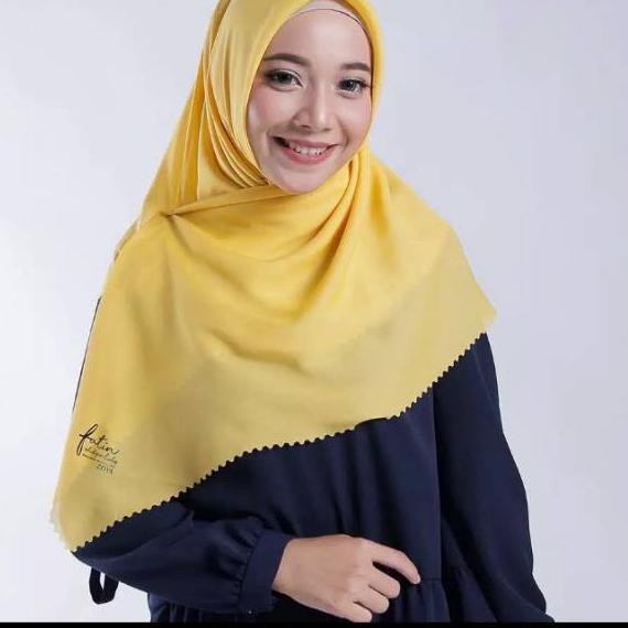 Terlaris JILBAB ZOYA SCARF FATIN KERUDUNG SEGI EMPAT POLOS PREMIUM