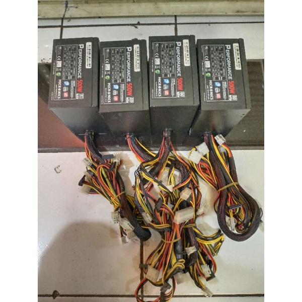 PSU pure 500watt 80 plus micronics