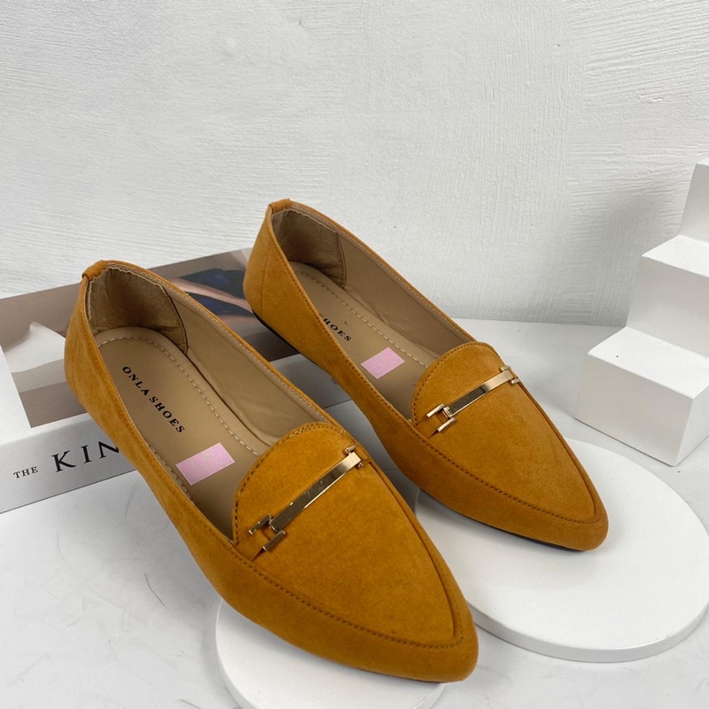 Onlashoes - Flat Shoes YL01 Sepatu Flat Wanita