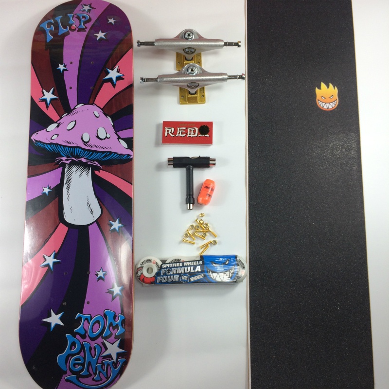 Set Skateboard Baker Pro Canadian Maple Dengan Roda Graptable