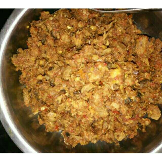 Sambal ikan asap tenggiri dan tuna 180gr