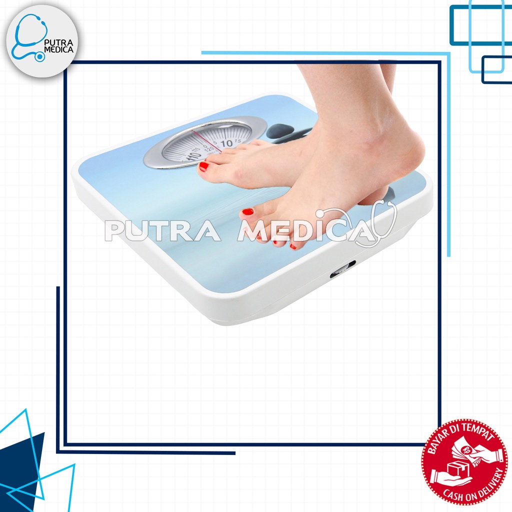 Gea Timbangan Badan Manual BR9015B / Timbangan Injak / Alat Ukur Berat Badan