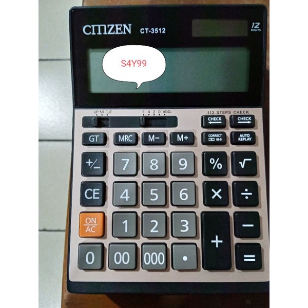 

Kalkulator CMZEN CT-3512 (12 Digit)