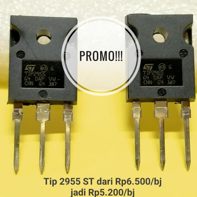 

Transistor Tip 2955 St (Harga Promo) Smartmm01 - (Untuk 1 Pcs)