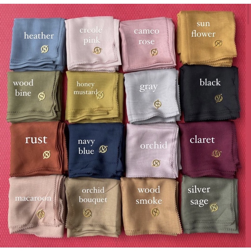 READY STOCK ROYAL SCARVES BY NARAYA