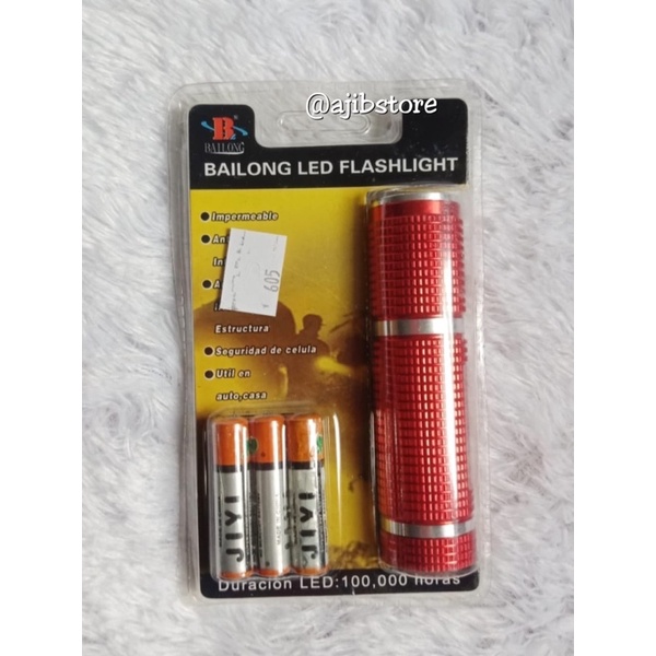 SENTER BATRE LED FLASHLIGHT, SENTER LED BATRE KECIL