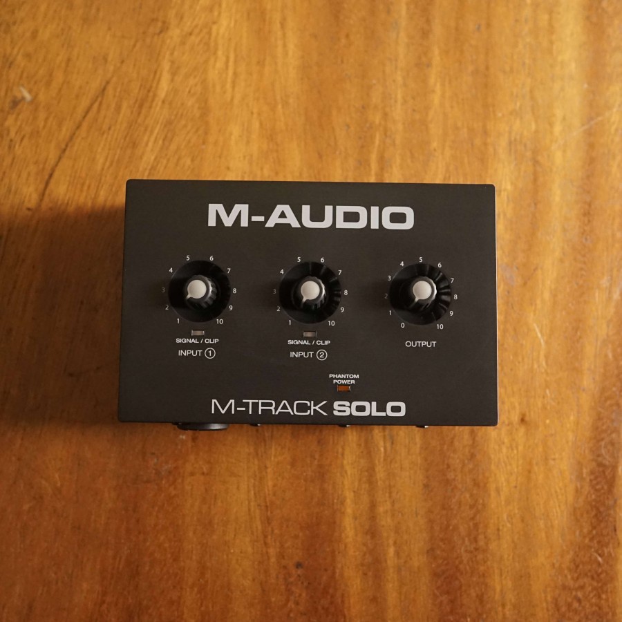 Soundcard / Audio Interface M Audio M Track Solo