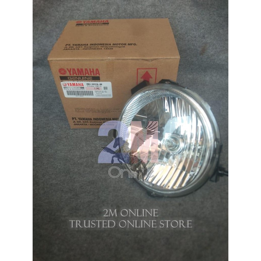 2m HEADLAMP REFLEKTOR XRIDE ORI YGP 2BU-H4310-00