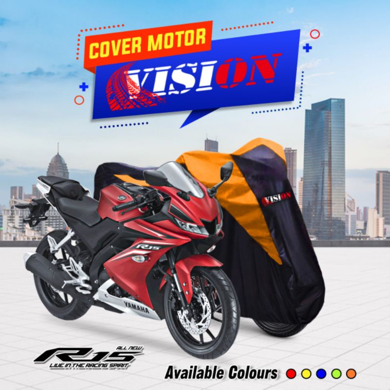 Selimut motor R15 Sarung motor R15 Penutup motor R15 Cover motor R15 waterproof