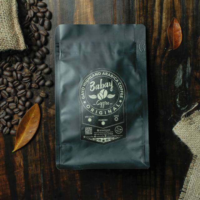 

Babay Coffee Kopi arabika gayo wine proses 200gr