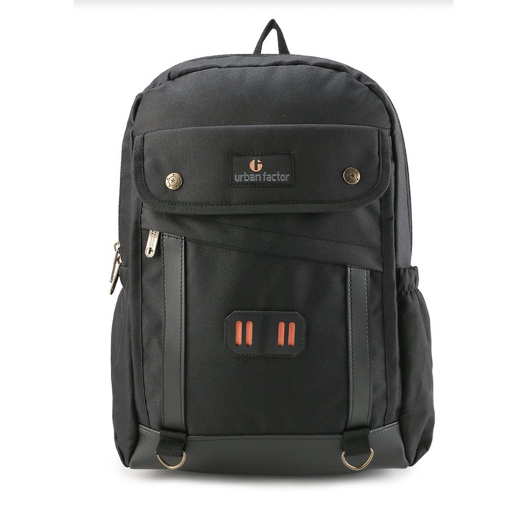 FRESCO BLACK | MNM X URBAN | Tas Ransel Punggung Pria Wanita Backpack ORIGINAL