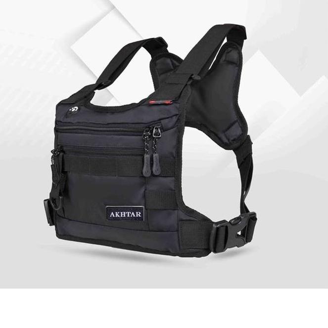 Promo Laris TAS Chest Bag Dada Pria Waterproof Tas Dada Pria Terbaru 2022 Kekinian Anti Air