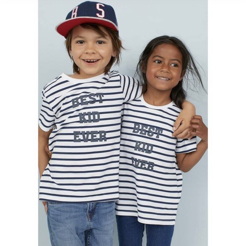 HM Boys Tee Kaos Anak Cowok Laki Branded ORI