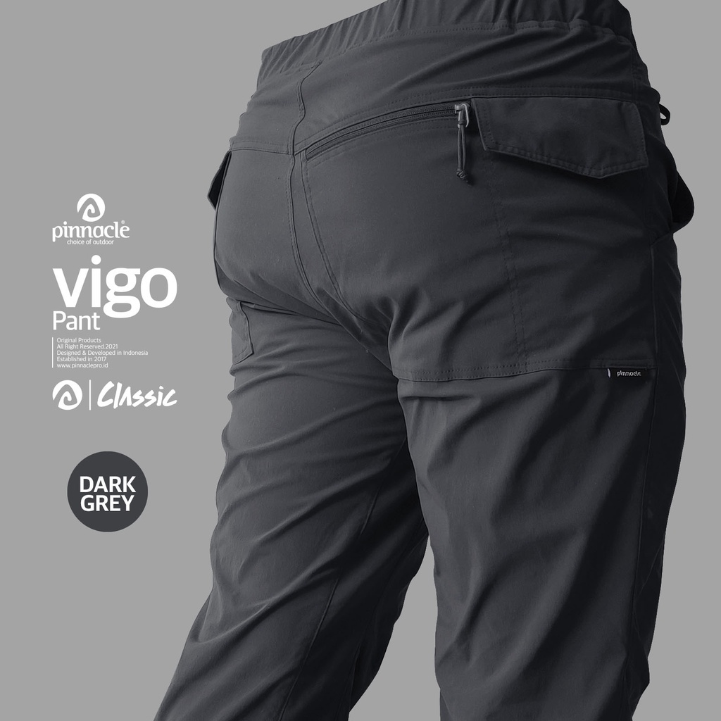 Pinnacle Vigo Classic Pant - Dark Grey