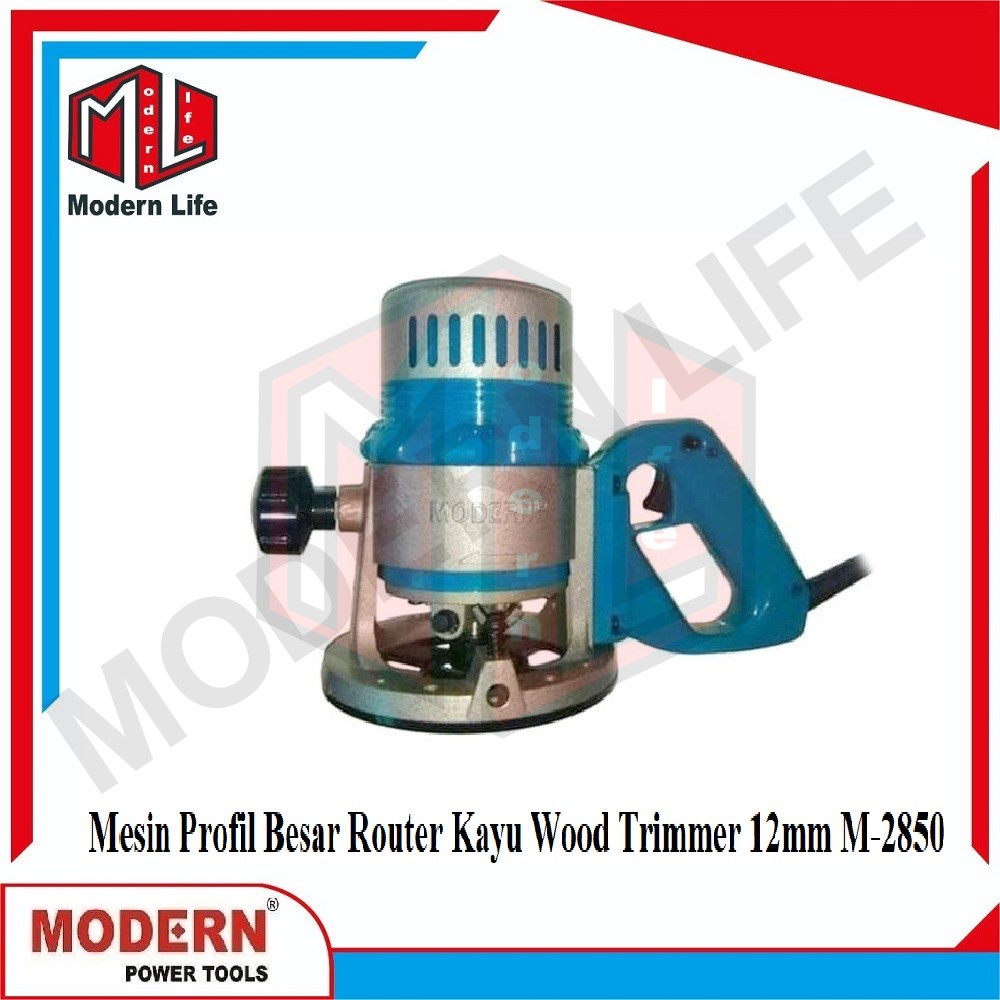 Mesin Profil Besar Router Kayu Wood Trimmer 12mm M-2850 Modern M2850