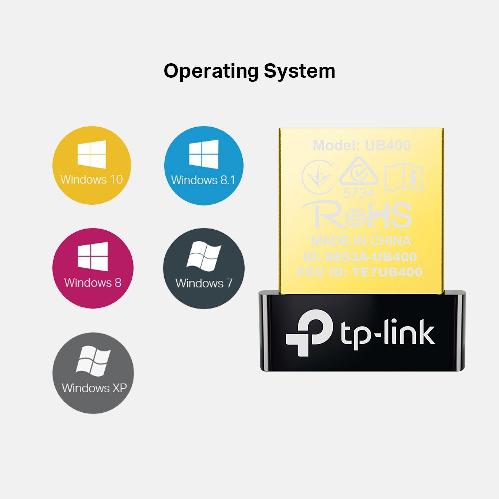 TP-Link UB400 TPLink UB 400 USB Bluetooth V4.0 Nano USB Adapter