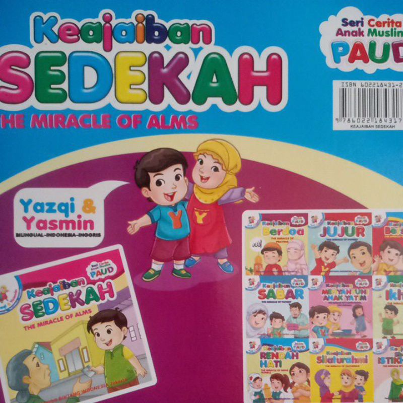 Buku Cerita Anak Muslim Paud Keajaiban Sedekah