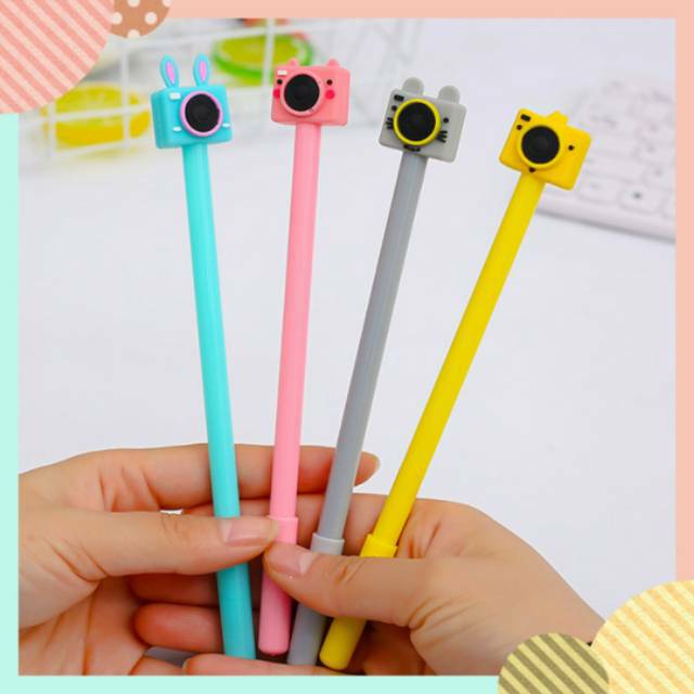 

Pulpen Gel Karakter Kamera Lucu