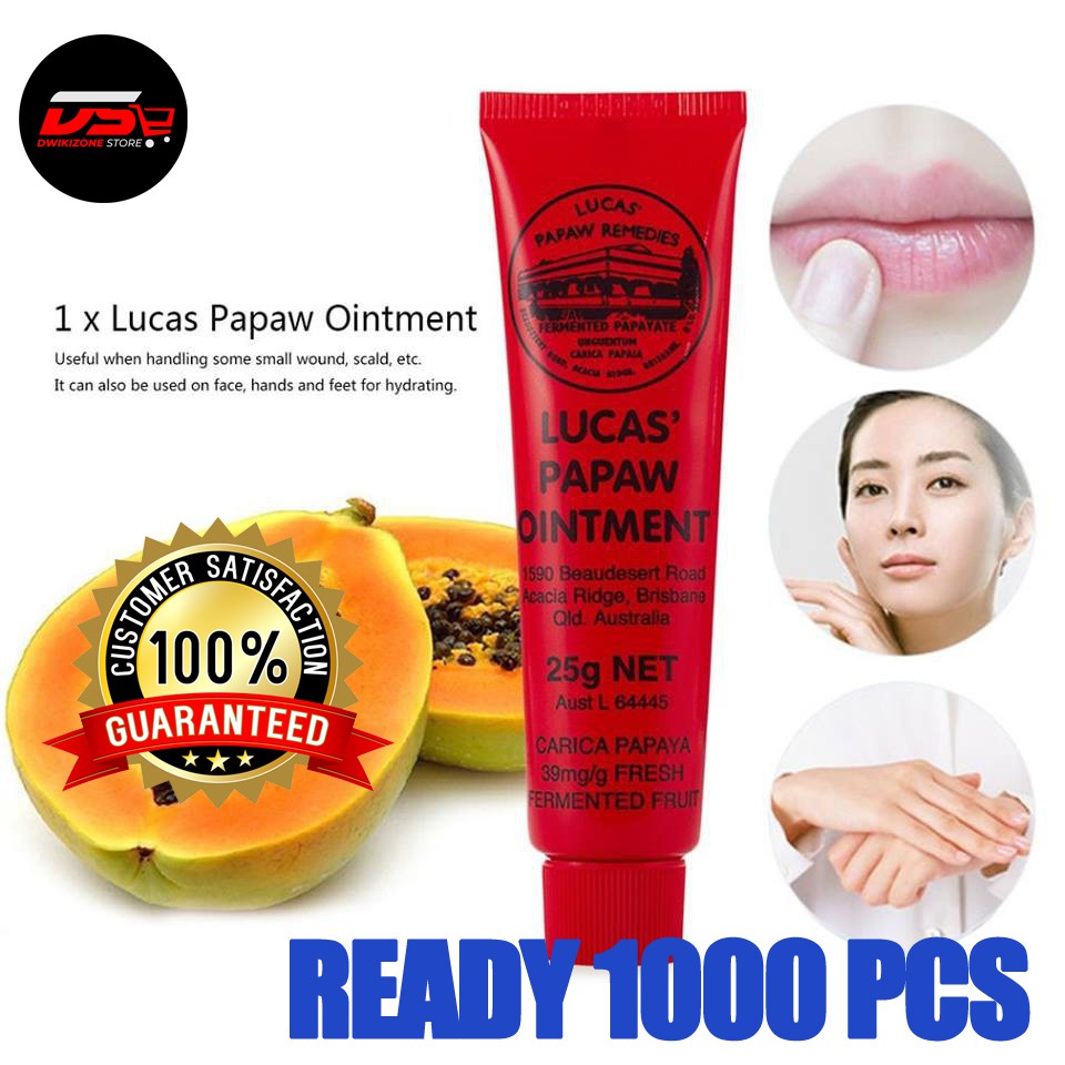 [BEST SELLER] ORIGINAL LUCAS PAPAW OINTMENT LPO 25GR 75GR 25 75 GRAM PENGHALUS KULIT JERAWAT