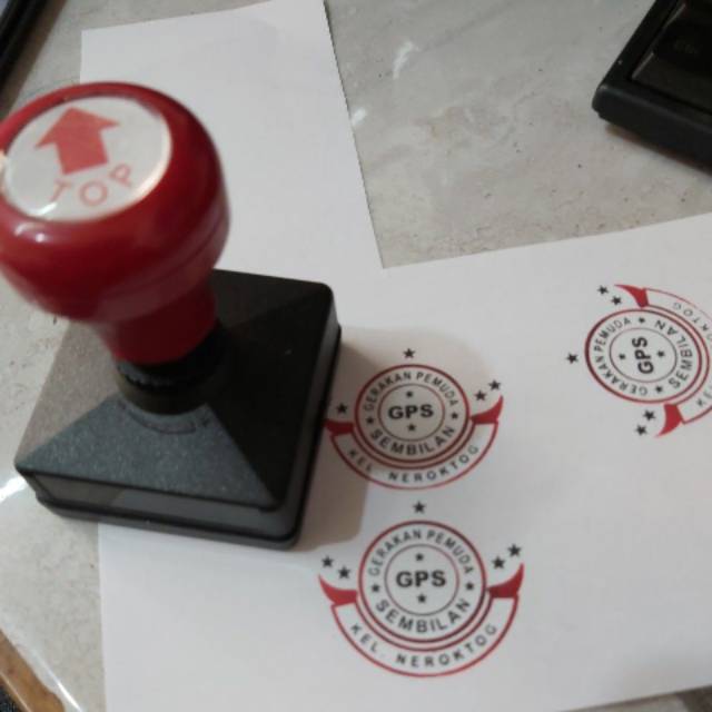 

Stempel 2 warna standar dan 3 warna
