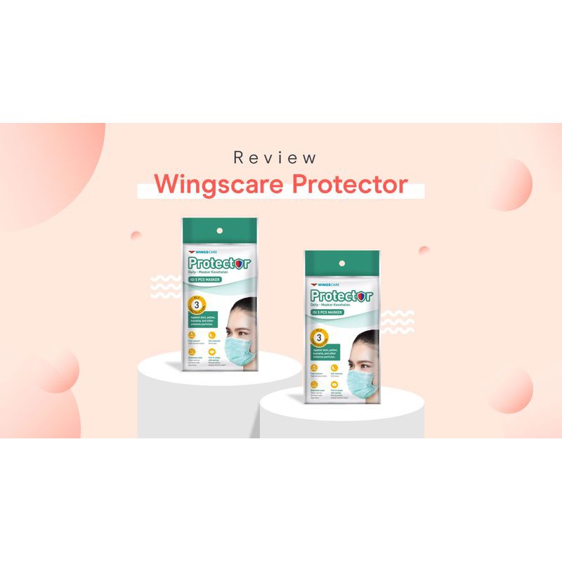 Masker Wingscare Protector 5pcs