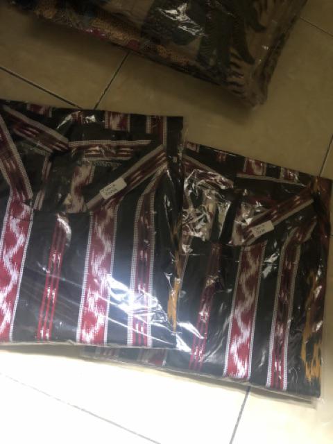 Gamis Cardy Batik - Gamis Sogan