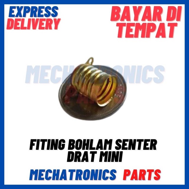 FITING BOHLAM SENTER E10 DRAT KUNINGAN MINI