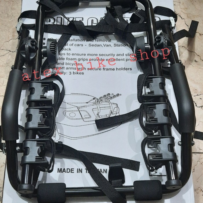 BIKE CARRIER MOBIL 3 SEPEDA, GANTUNGAN SEPEDA DI MOBIL