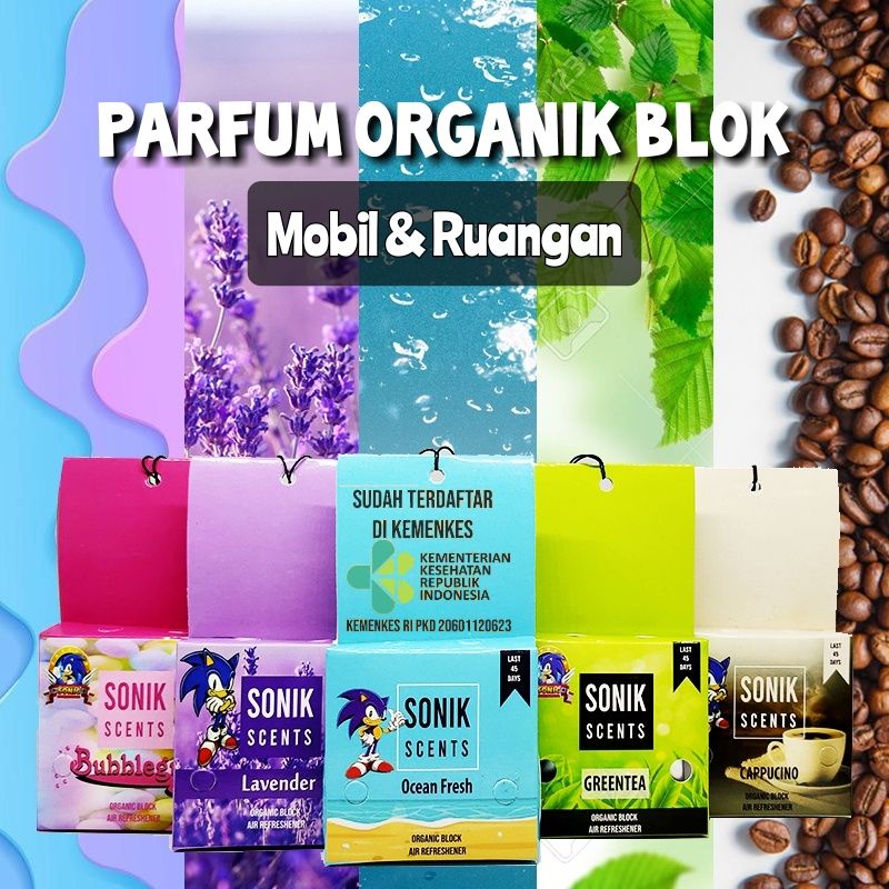 Parfum Mobil Sonik Organik Block Paling Aman Harga Grosir