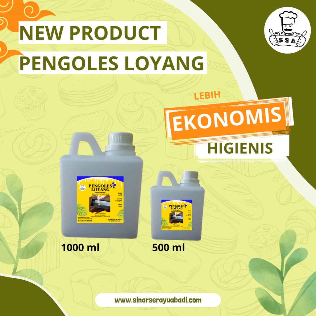 SSA Pengoles Loyang 500 Ml / Cairan Oles Loyang / Pengganti Mentega