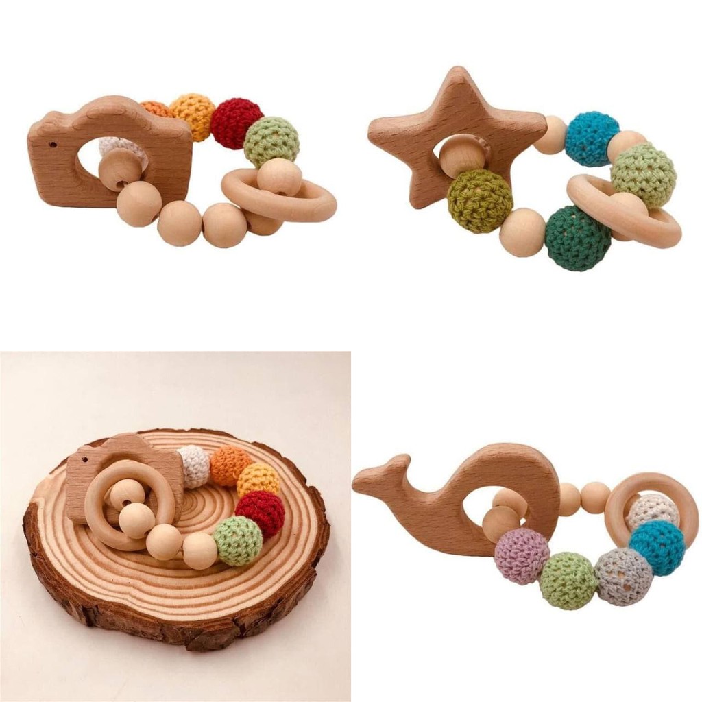 LID091 - Wooden Teether Bayi