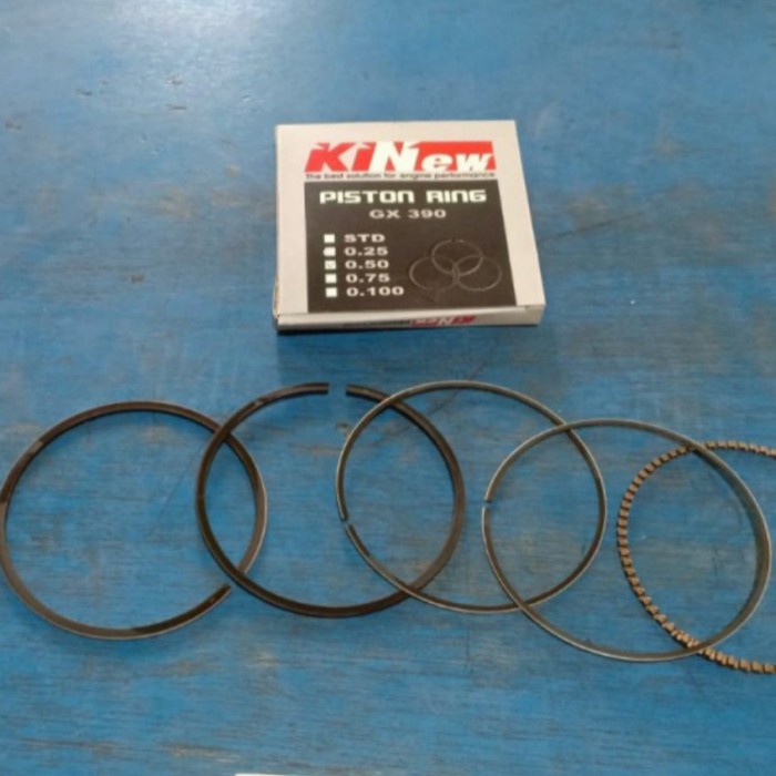 Piston Ring Per Seker Seher Mesin GX390 GX 390 Oversize 0.50 0,50 mc