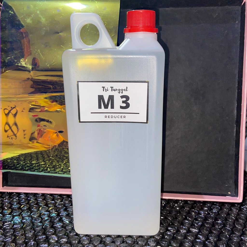 

Cairan M3 Sablon 1 Liter 1000ml Thinner Tiner Reducer Thiner Pengencer Pencair Minyak Air Cair Liquid Cat Paint Painting Pembersih Prakarya Kerajinan Craft Crafting Art Seni Kesenian Kertakes Alat Peralatan Perlengkapan Home Stuff Murah Surga Motor Malang
