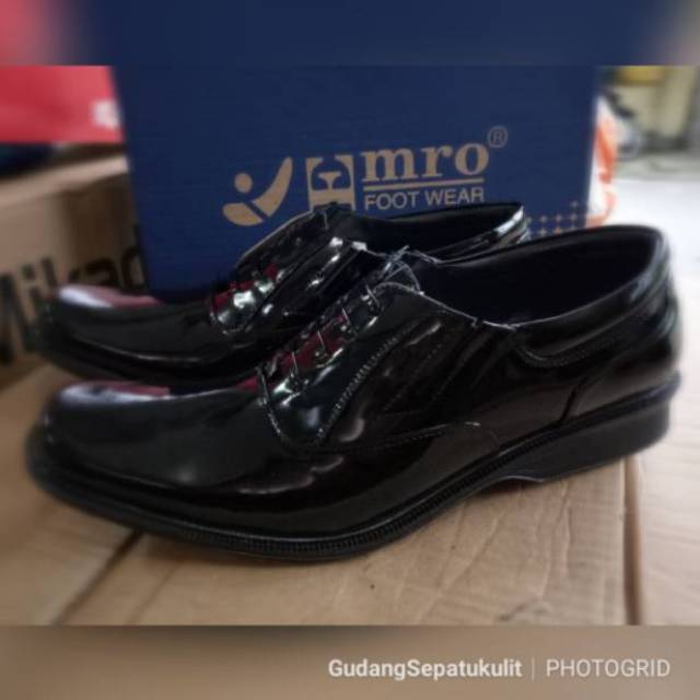 Pantofel Emro Warna Hitam Sepatu Kerja