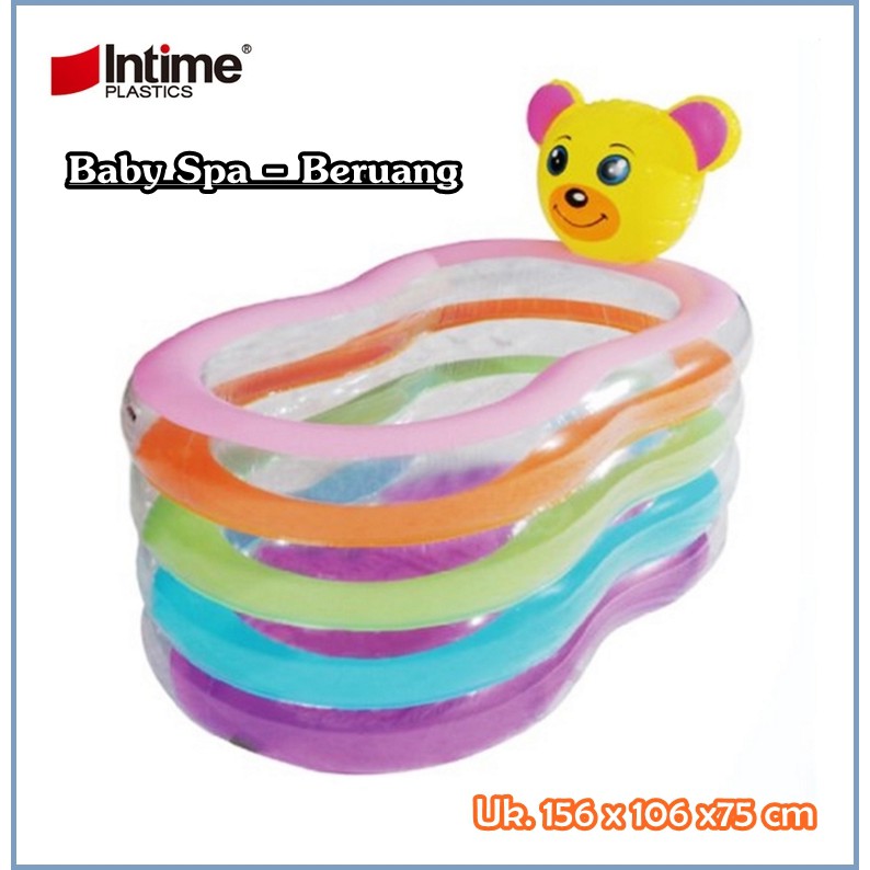 Intime Baby Spa Kepala Boneka Kolam Spa Bayi Uk. 156x106x75cm