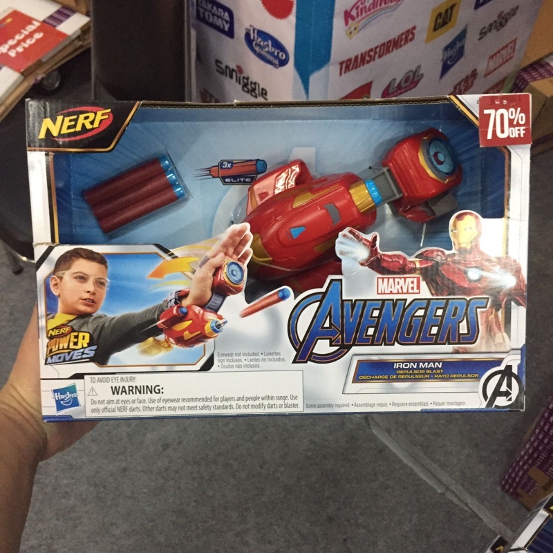 Tembak nerf ironman