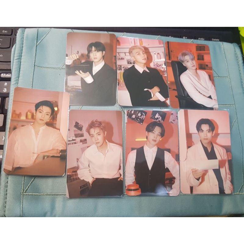 Photocard Ld proof PWS BTS Namjoon Seokjin Yoongi J-hope Jimin Taehyung