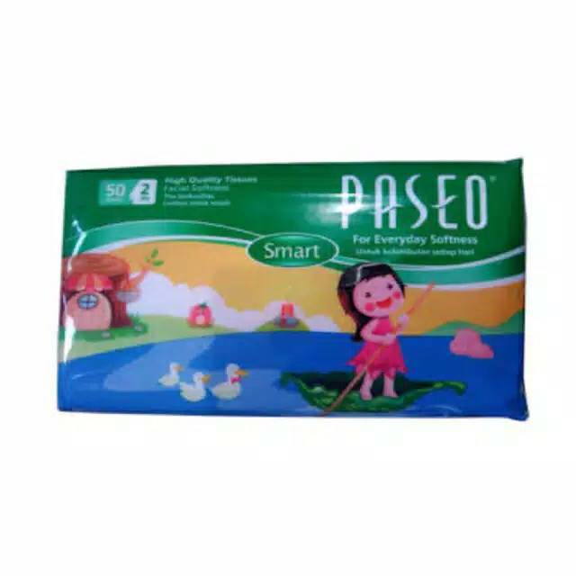 Tissue tisu paseo smart / see u travelpack 50 sheet