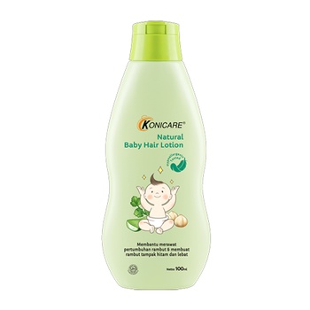 Konicare Natural Baby Hair Lotion Merawat Pertumbuhan Rambut Ukuran 100ml dan 200ml