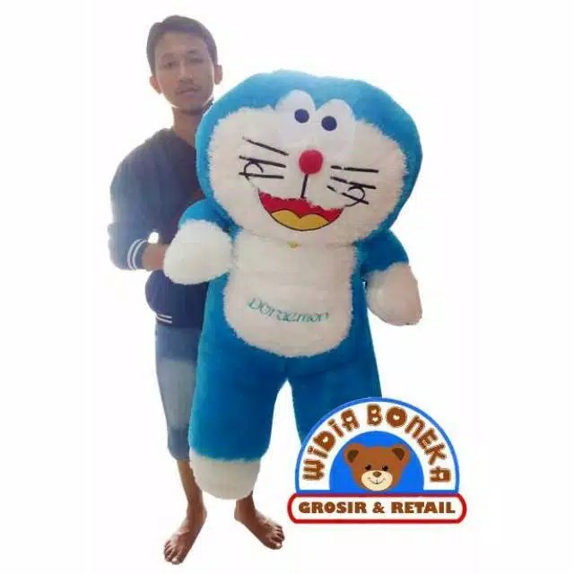 Boneka Doraemon Jumbo Berdiri 1 meter