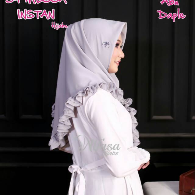 Alfasa hijab segi empat instan