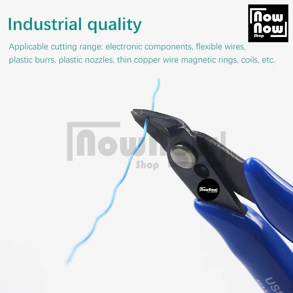 TANG PEMOTONG KAWAT PLATO 170 PLIERS 5&quot; WIRE CUTTER COIL KABEL GUNTING POTONG KAWAT NIPPERS