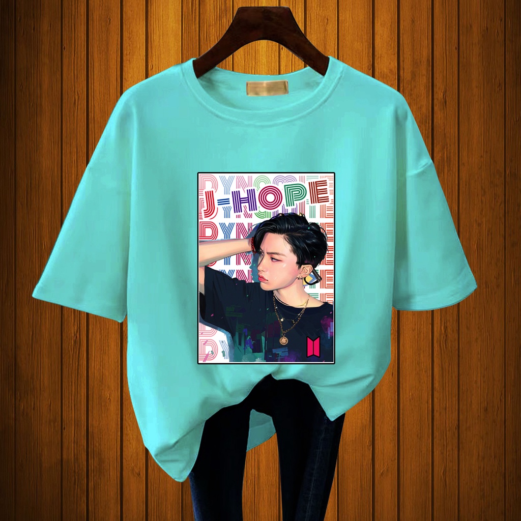 CALVIERO SHOP - BAJU KAOS ATASAN WANITA PRINT JHOPEDYNA