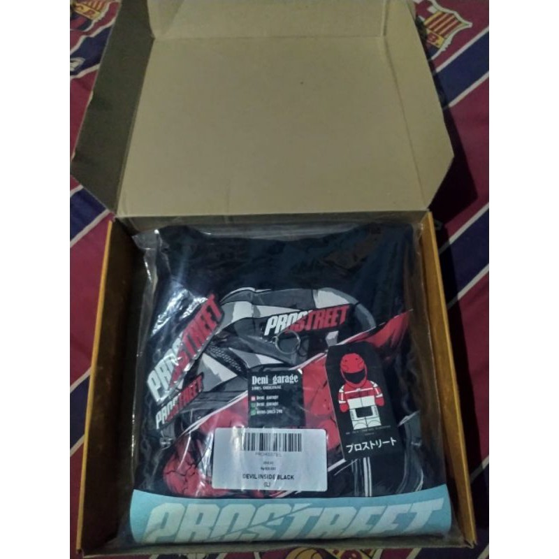 HOODIE PROSTREET ORIGINAL DEVIL INSIDE SIZE L