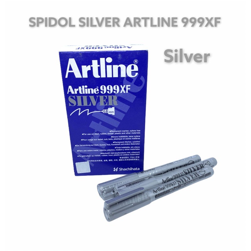 

spidol artline silver 999xf / spidol silver