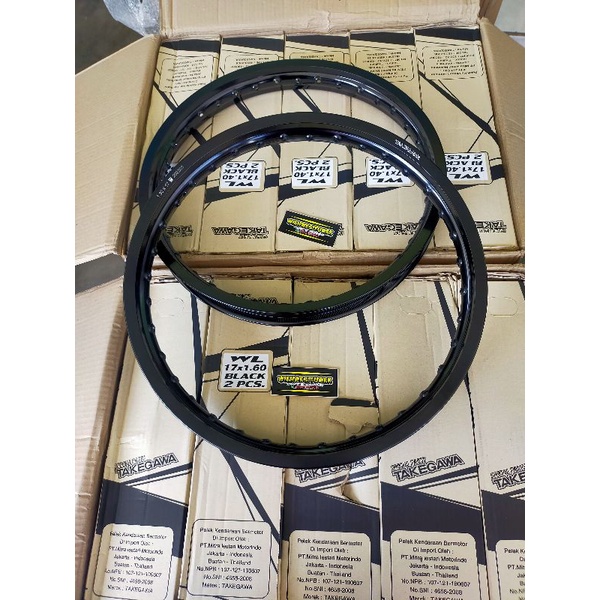 Velg Takegawa Ukuran 140 160 Ring 17 Harga Sepasang