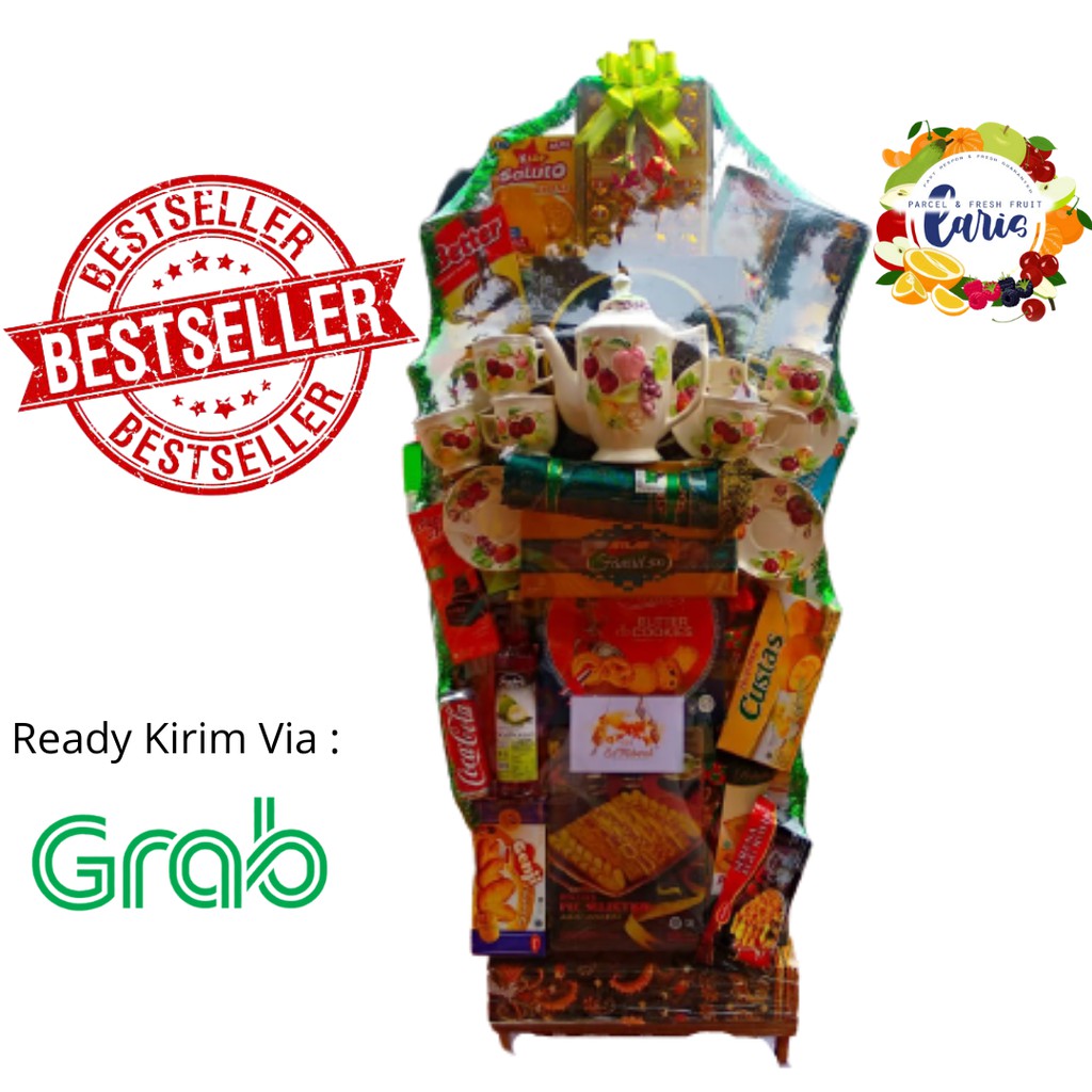 

Hampers Tea Set Plus Snack Lebaran | Parcel Snack Seserahan Edisi Parsel Idul Fitri