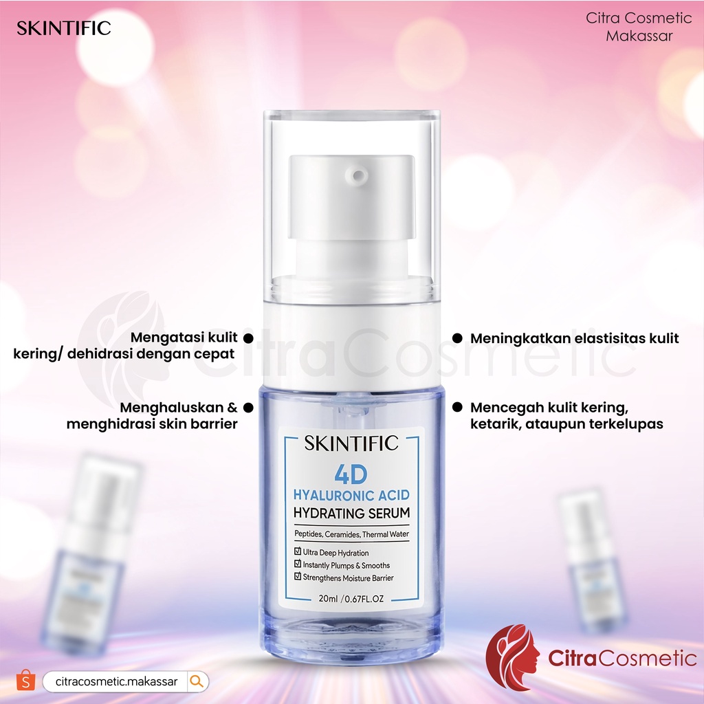 Skintific 4D Hyaluronic Acid Hydra Serum 20 Ml