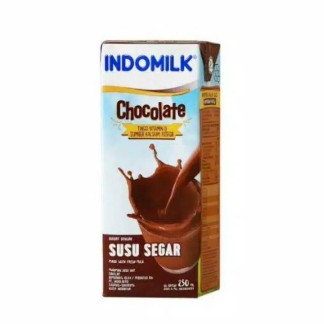 INDOMILK UHT COKELAT 250ML