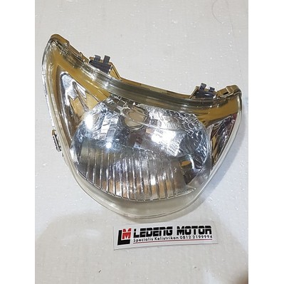 Reflektor Smash New Headlamp Kaca Lampu Depan Lokal